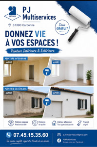 Photo de galerie - Peinture intérieur extérieur 