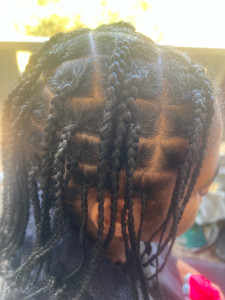 Photo de galerie - Tresses sans extensions 