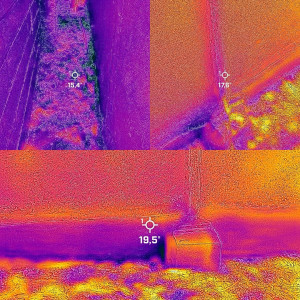 Photo de galerie - Recherche de fuite par caméra thermique 