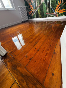 Photo de galerie - Pose de parquet - Revêtement de sol