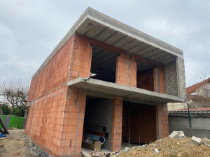 Photo de galerie - Gros œuvre maison toit plat