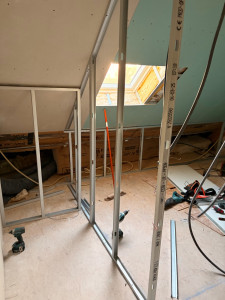 Photo de galerie - Création de cloison 