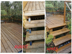 Photo de galerie - Rafraîchissement d'une terrasse 