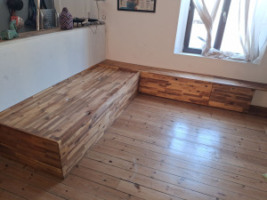 Photo de galerie - Banc d'angle. 
