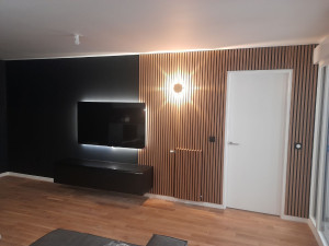 Photo de galerie -  TV , peinture, décoration,meuble .....