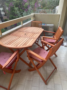 Photo de galerie - Après , terrasse , table + chaise 