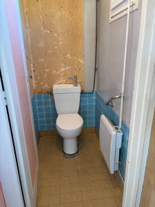 Photo de galerie - Remplacement WC avec Lave mains intégré / Après 