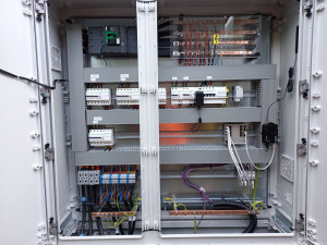 Photo de galerie - Raccordement et pose d armoire dpour des bornes de recharges de véhicules électriques 
