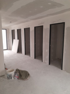 Photo de galerie - Fin pose placo chantier chatière 03