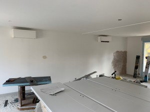 Photo de galerie - Installation Pompe à Chaleur Air/Air réversible (Chaud et Froid)