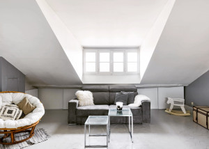 Photo de galerie - Rénovation complète d'un appartement sous combles à Versailles (78)