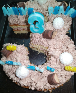 Photo de galerie - Gateau d'anniversaire - cake art