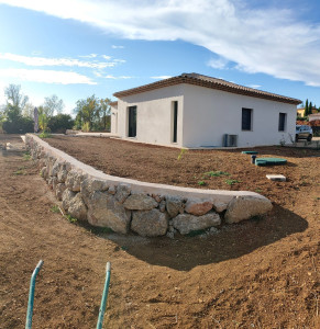 Photo de galerie - Maçonnerie construction fini