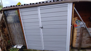 Photo de galerie - Habillage pvc abris piscine 