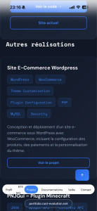 Photo de galerie - Site customisé