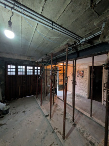 Photo de galerie - Travaux ouverture mur porteur 
longeur 450 cm