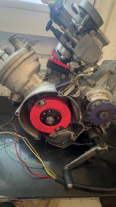 Photo de galerie - Grosse préparation moto 50 cc 