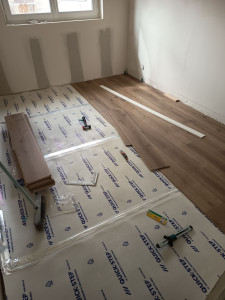 Photo de galerie - Pose de parquet - Revêtement de sol