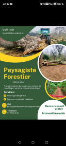 Photo de galerie - Taillage de haies manuel ou par épareuse,
 broyage en profondeur, broyage de terrain oublié,tout ce qui à faire pour embellir la nature.....