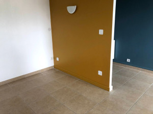 Photo de galerie - Création cloison pour studio pour ezspace chambre + peinture