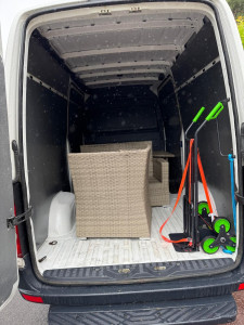 Photo de galerie - Transporter meubles de jardin