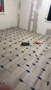 Photo de galerie - Pose de tout type de carrelage