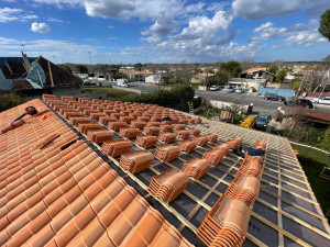 Photo de galerie - Rénovation d’une toiture de 200m2 à saint medard en jalles 