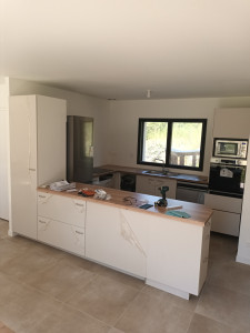 Photo de galerie - Pose de cuisine en kit