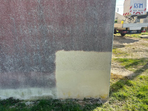 Photo de galerie - Résultats avant et après Application de mon produit