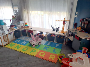 Photo de galerie - Aménagement d'un espaces jeux pour enfants 