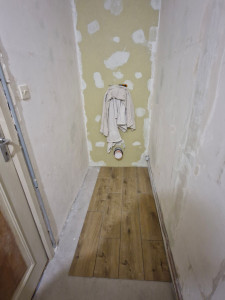 Photo de galerie - Futur toilette suspendu