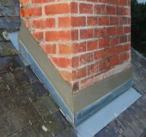 Photo de galerie - Solin d étanchéité de pourtour de cheminée 
