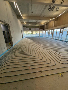 Photo de galerie - Plancher chauffant 