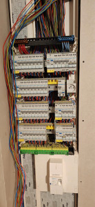 Photo de galerie - Tableau électrique divisionnaire.