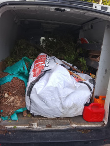 Photo de galerie - Débarat après taille de haie et tonte de pelouse 







