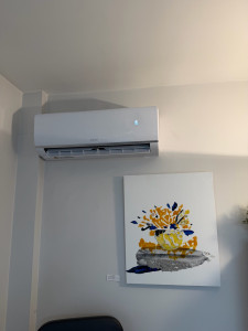 Photo de galerie - Installation de climatiseur split