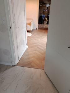 Photo de galerie - Pose de parquet