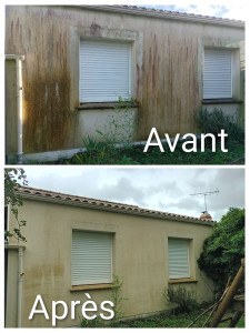 Photo de galerie - Nettoyage de  façade !