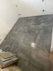 Photo de galerie - Carrelage après 