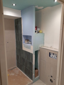 Photo de galerie - Des travaux de rénovation complète de salle de bains ont été effectués.