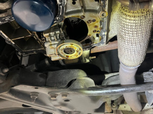 Photo de galerie - Dépose carter inférieur courroie distribution 1.2 essence