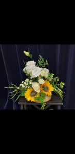 Photo de galerie - 1 des compositions florales pour le mariage d une amie