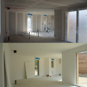 Photo de galerie - Chantier peinture intérieure 