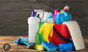 Photo de galerie - Nettoyage complet et soigné : sol propre, surface rangée et cuisine entretenue.