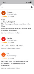 Photo de galerie - Commentaires positive 
