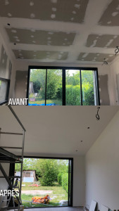 Photo de galerie - Avant/Après

Placo et Peinture