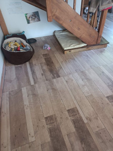 Photo de galerie - Pose de parquet 