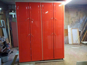 Photo de galerie - Fabrication armoire plus peinture 