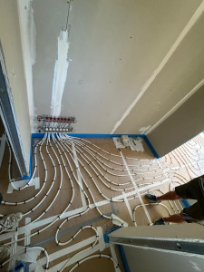 Photo de galerie - Plancher chauffant
