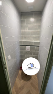 Photo de galerie - Carrelage d’un wc